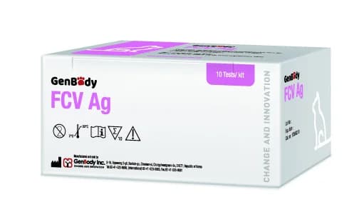 젠바디 G20V 고양이 칼리시바이러스 항원진단키트 (FCV) 10T