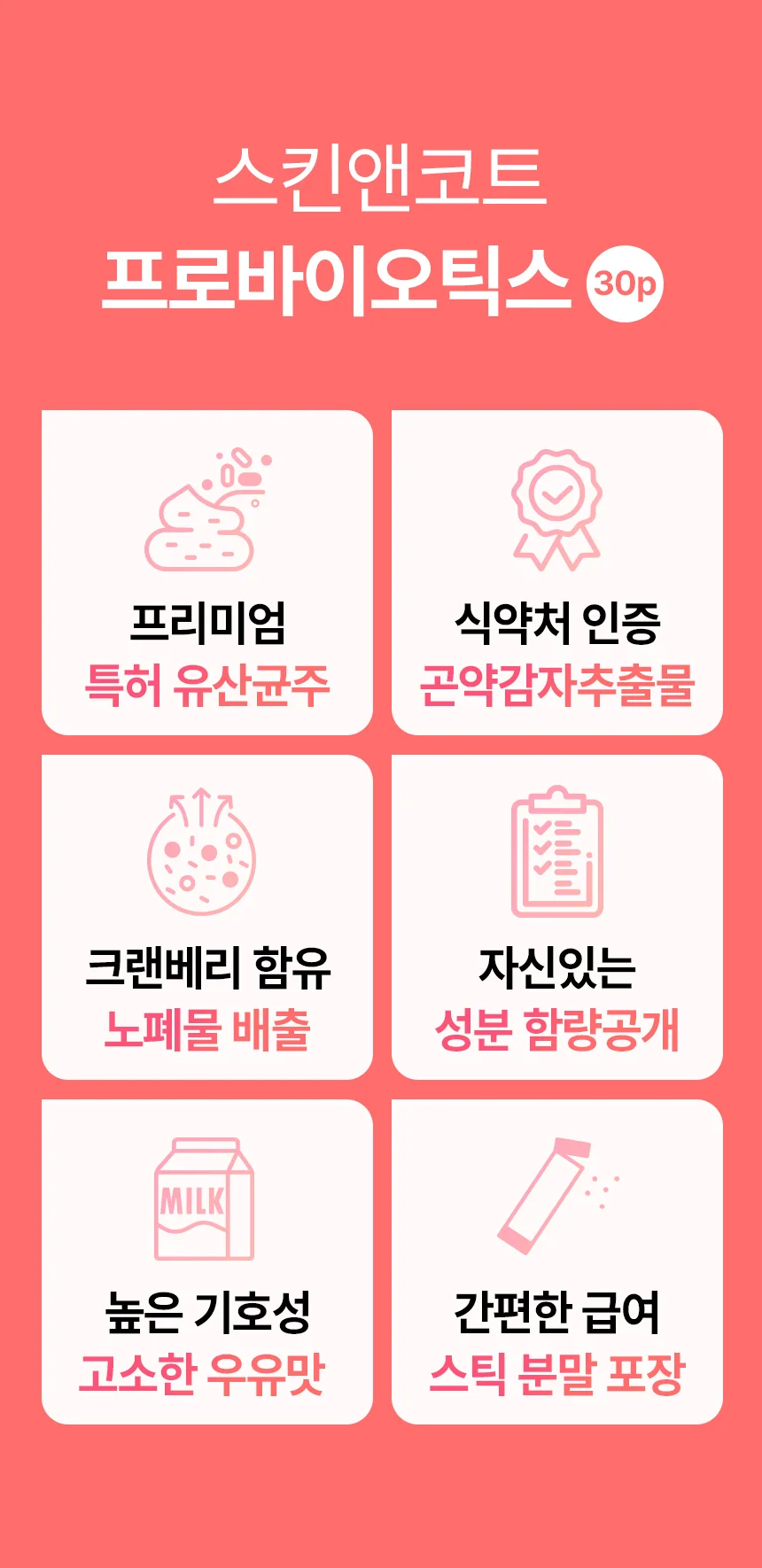 데일리케얼 스킨앤코트 강아지유산균 60g