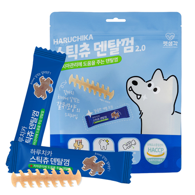 하루치카 스틱츄 덴탈껌_소형 168g(14개입)